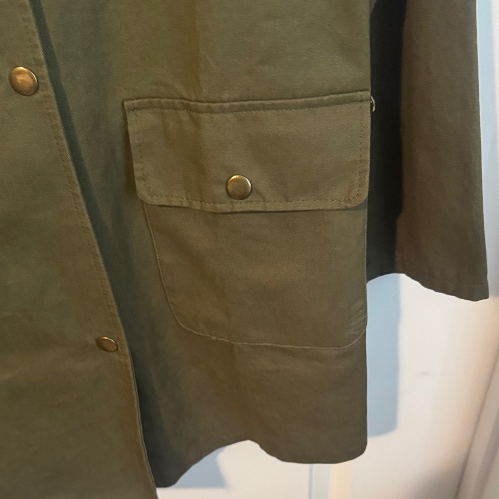 Brookstone Women's Olive Utility Jacket - image 6